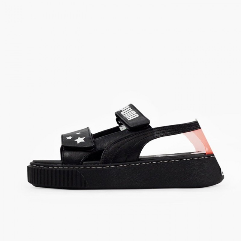 Sandal Sneakers Puma X Sophia Webster Platform Sandals Black