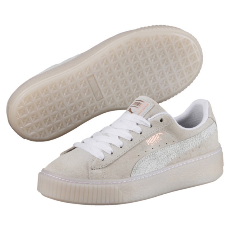 SEPATU SNEAKERS PUMA Wmns Suede Platform Artica