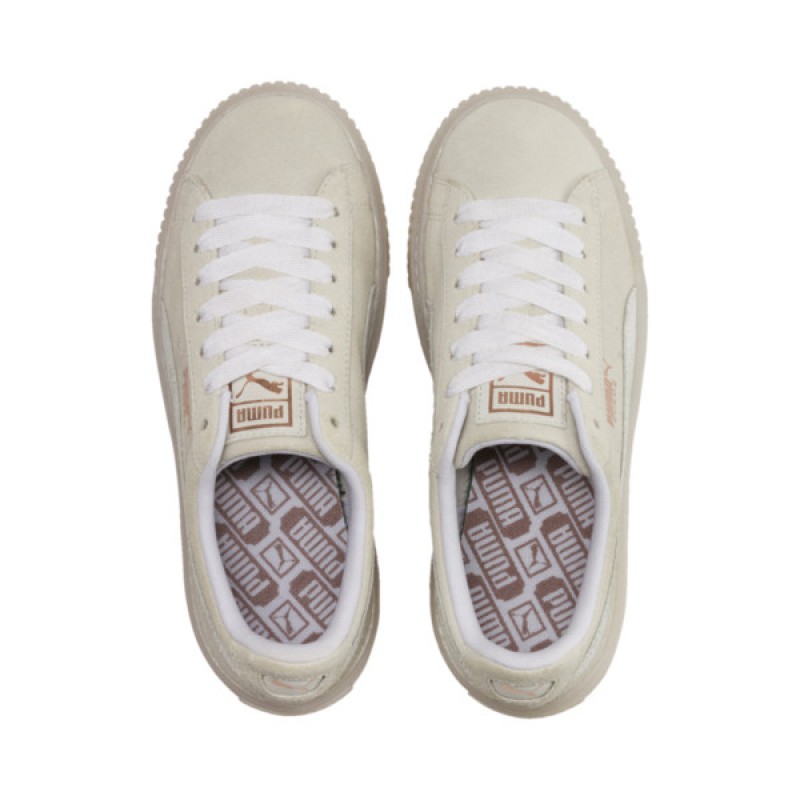 SEPATU SNEAKERS PUMA Wmns Suede Platform Artica