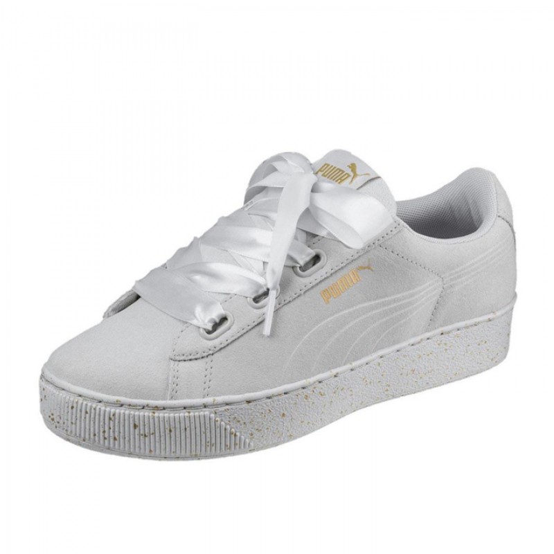 SEPATU SNEAKERS PUMA Wmns Vikky Platform Ribbon Dots