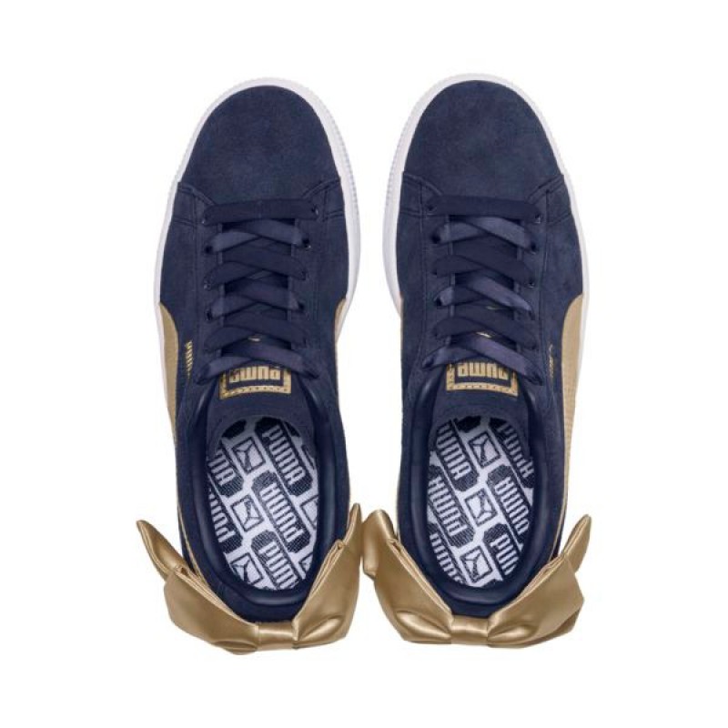 SEPATU SNEAKERS PUMA Wmns Suede Bow Varsity