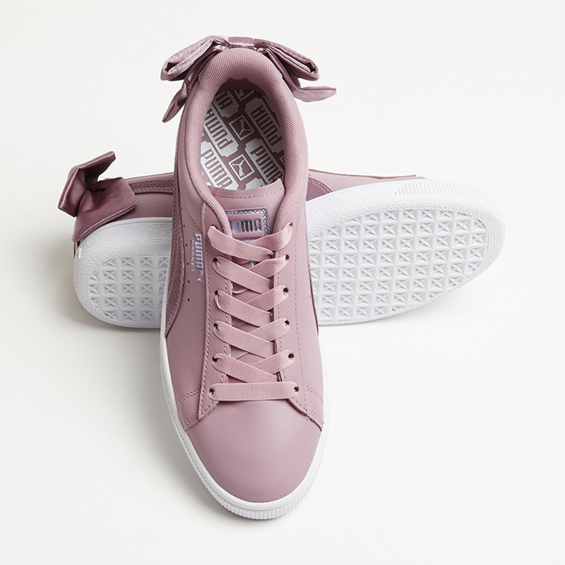 SEPATU SNEAKERS PUMA Wmns Basket Bow Satin