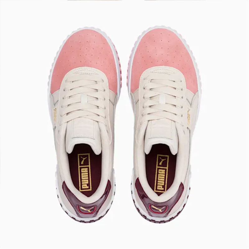 puma cali remix sneakers pastel parchment