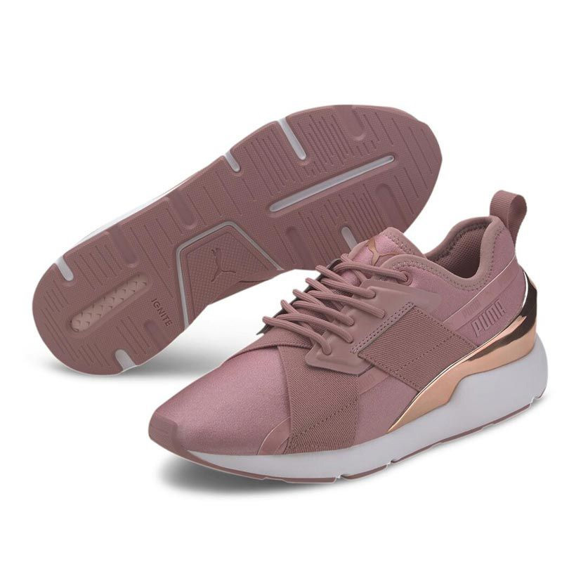 SEPATU SNEAKERS PUMA Wmns Muse X-2 Metallic