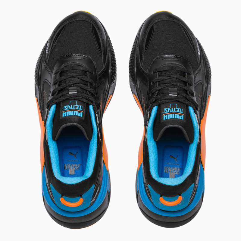 Jual SEPATU SNEAKERS Pria PUMA X TETRIS RS-X Black Original