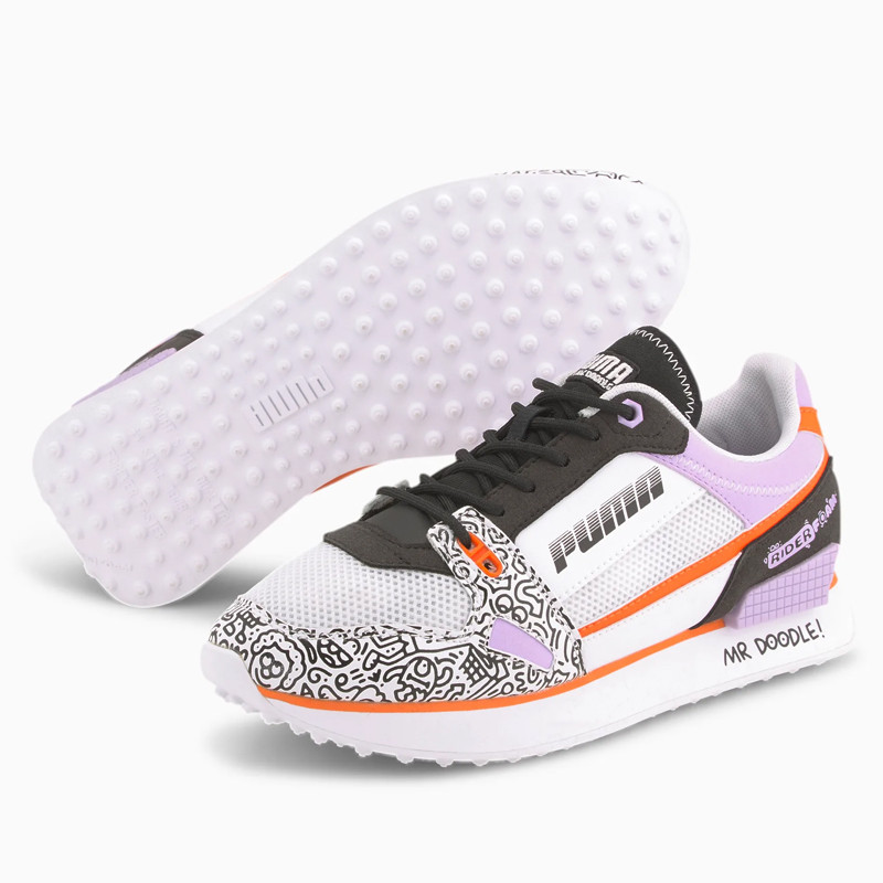 SEPATU SNEAKERS PUMA Wmns x MR DOODLE Mile Rider