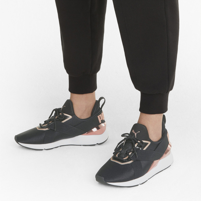 SEPATU SNEAKERS PUMA Wmns Muse X3 Metallic