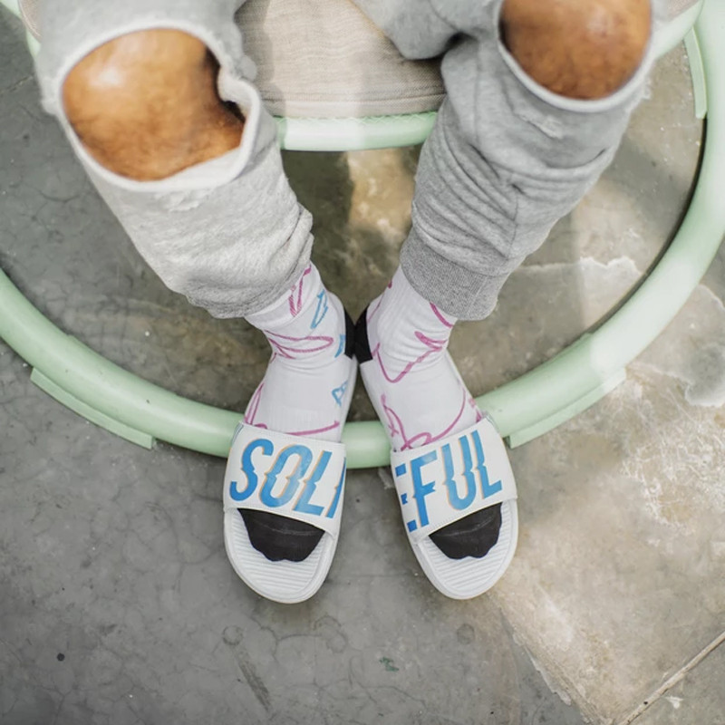 SANDAL SNEAKERS SOLEFUL Logo Type Slides
