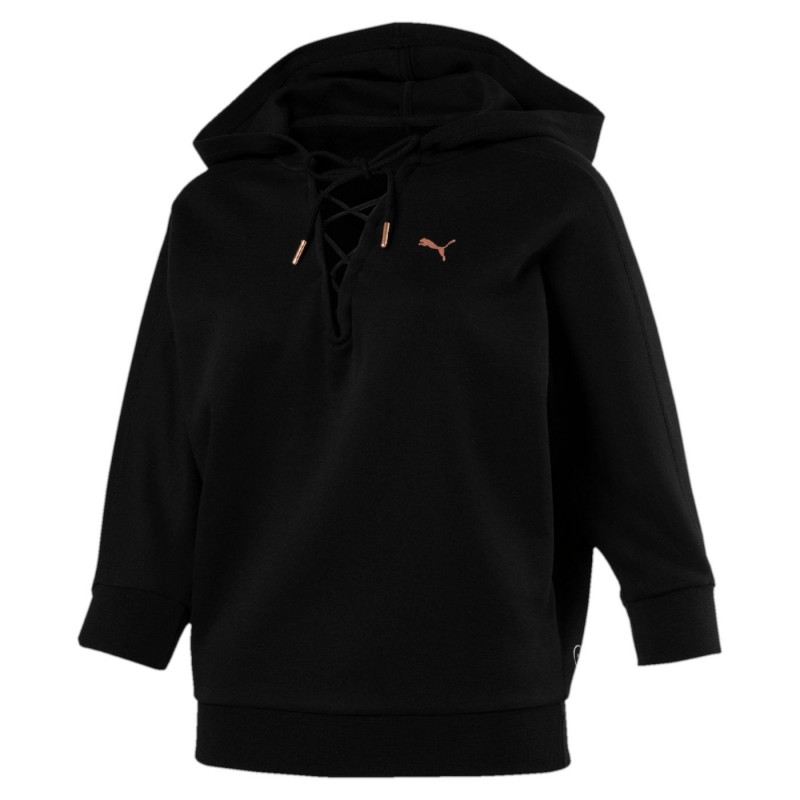 BAJU TRAINING PUMA Wmns Active Training Yogini Cropped Hoodie