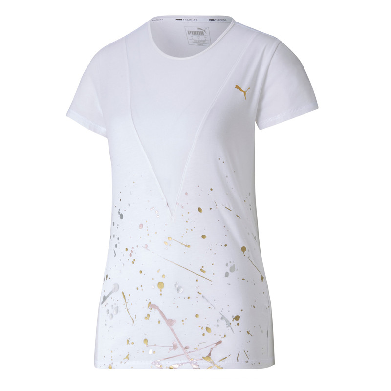 BAJU TRAINING PUMA Wmns Metal Splash Deep V