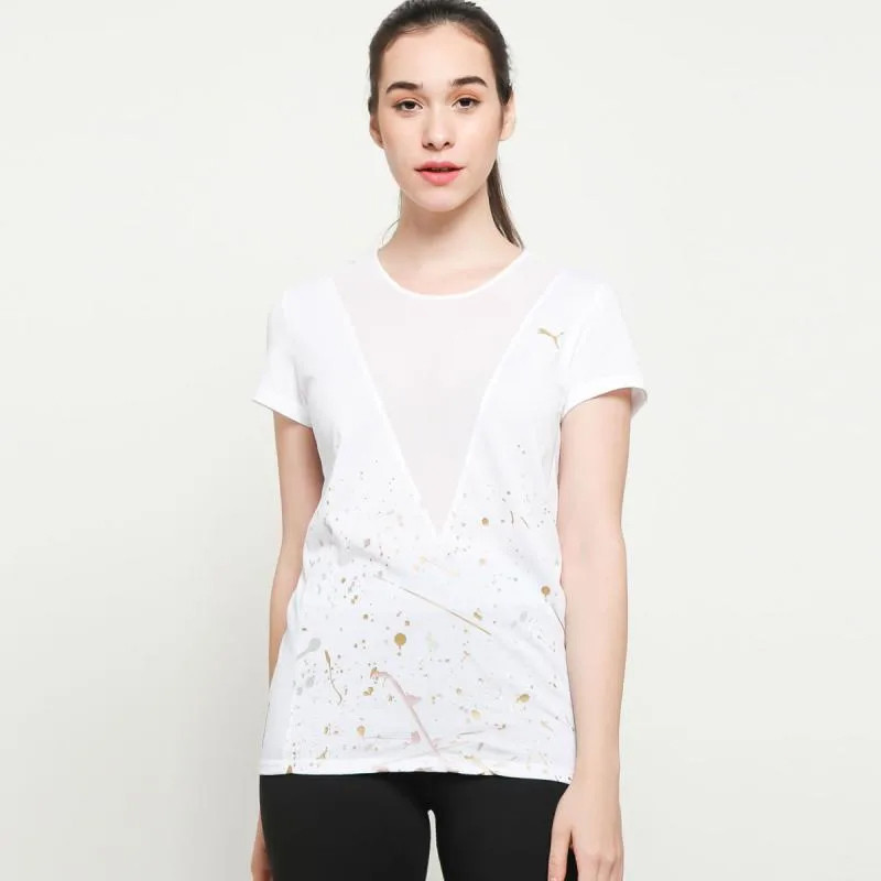 BAJU TRAINING PUMA Wmns Metal Splash Deep V