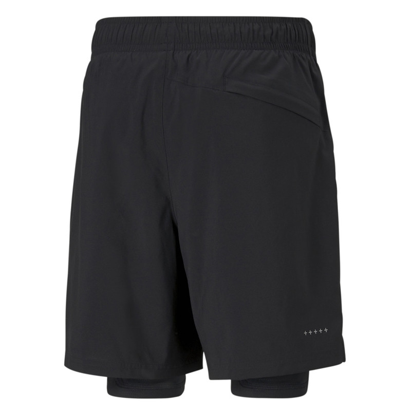 CELANA LARI PUMA Run Favourite Woven 2-IN-1 7 Inch Shorts