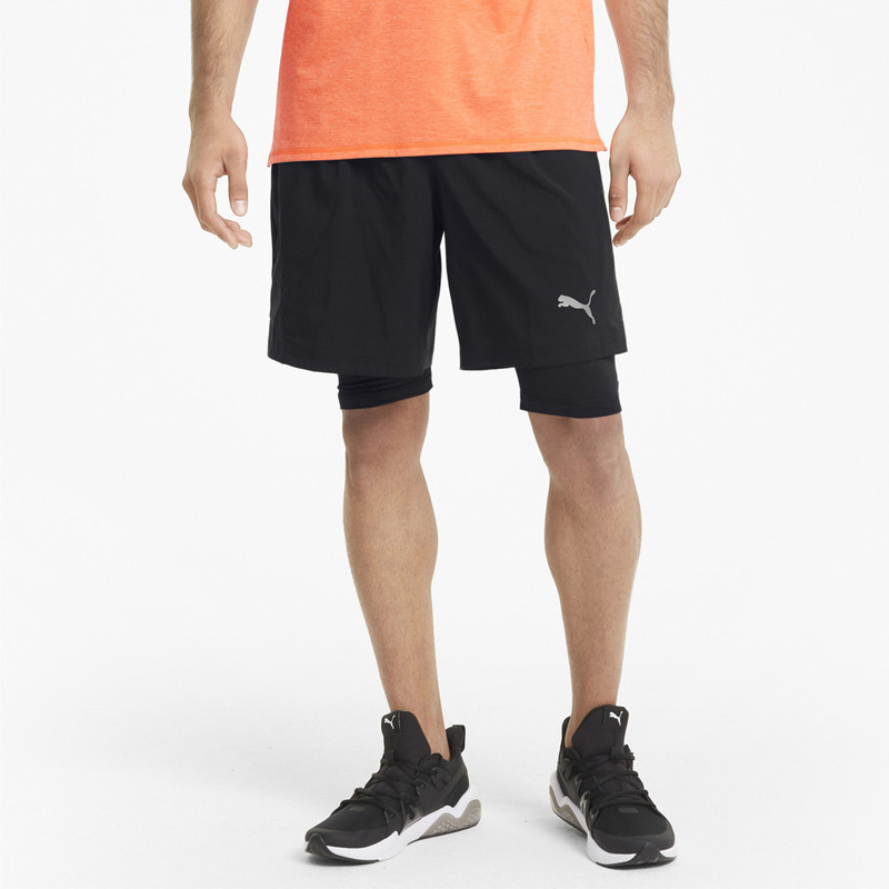 CELANA LARI PUMA Run Favourite Woven 2-IN-1 7 Inch Shorts