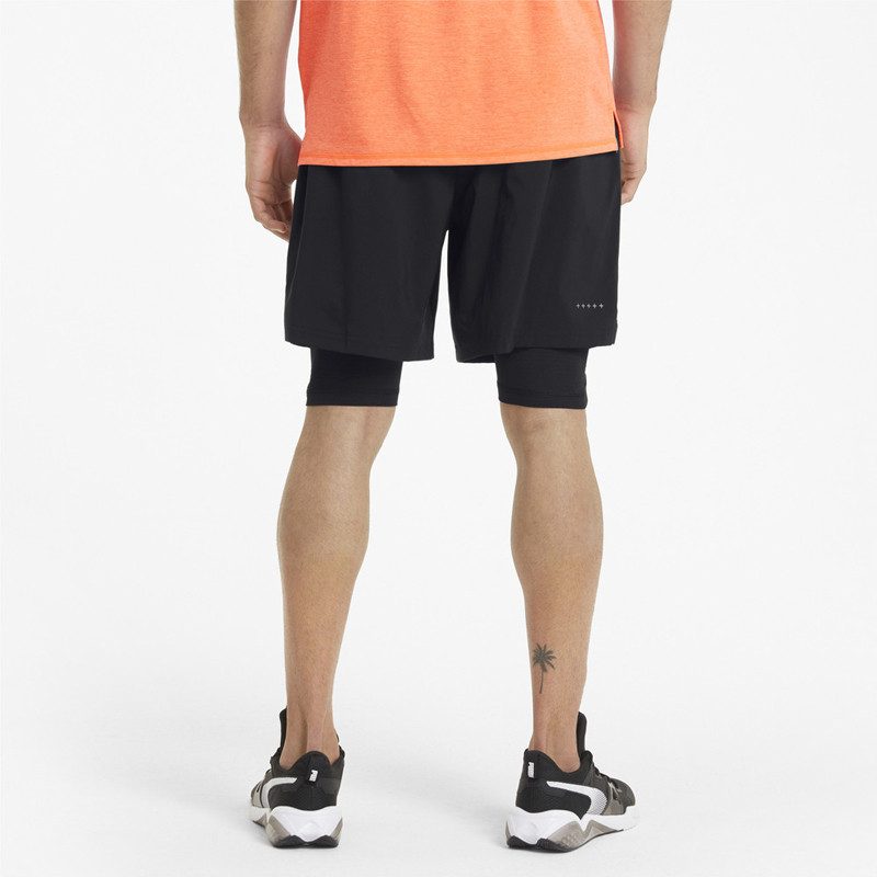 CELANA LARI PUMA Run Favourite Woven 2-IN-1 7 Inch Shorts
