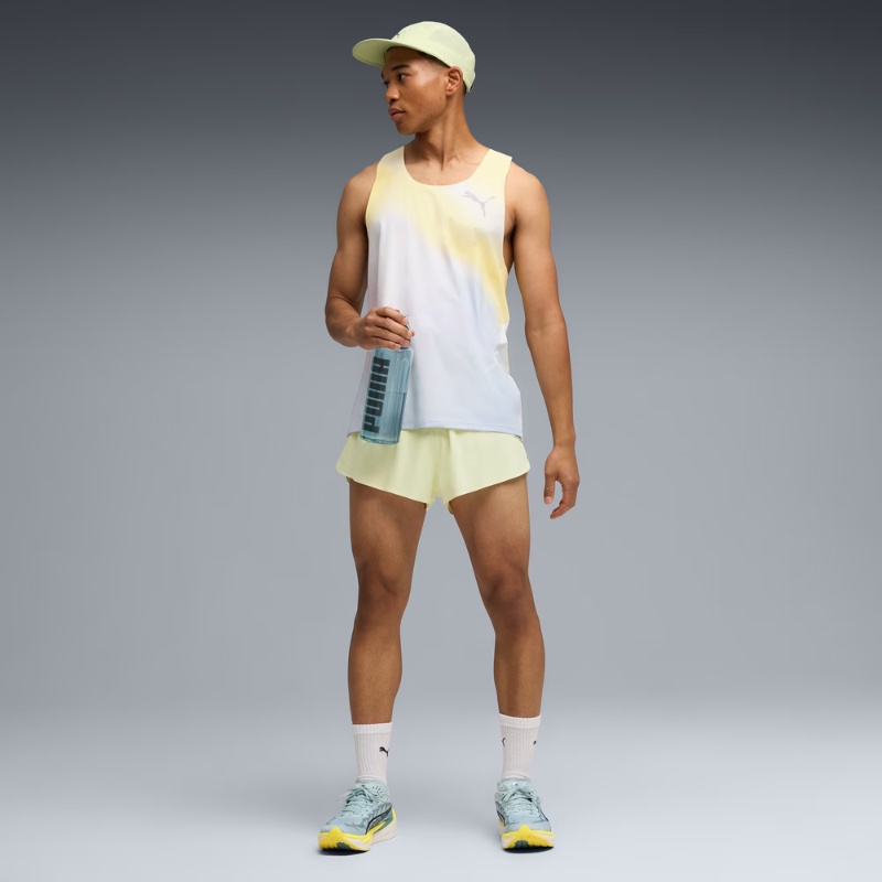 BAJU LARI PUMA Lightspeed ULTRAWEAVE Graphic Running Singlet Men