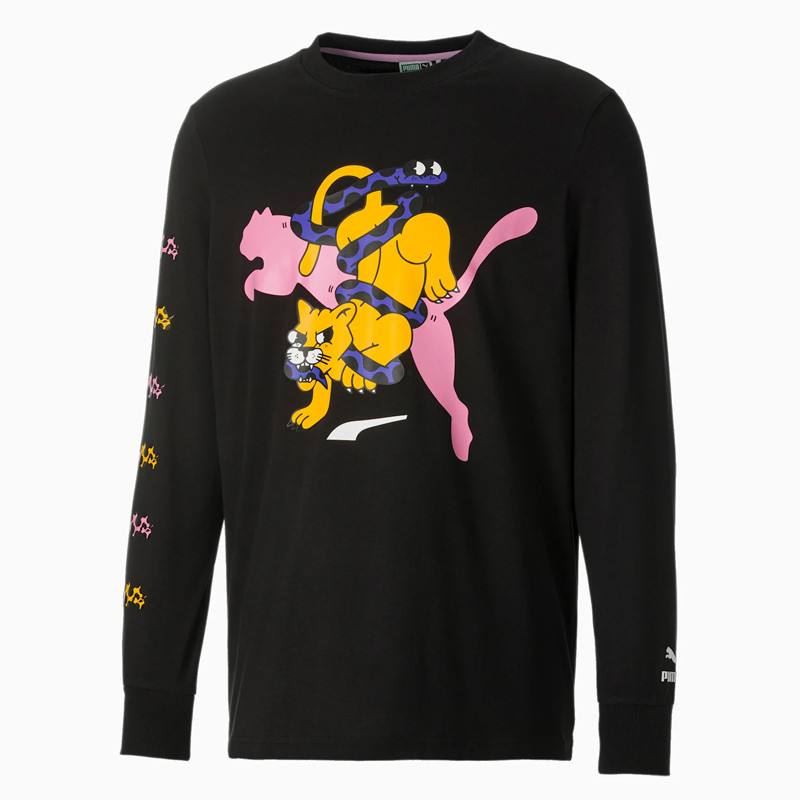 BAJU SNEAKERS PUMA x Boku Long Sleeve Tee