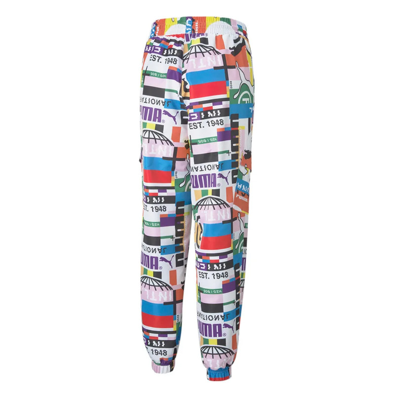 CELANA SNEAKERS PUMA Wmns International Printed Woven Track Pants