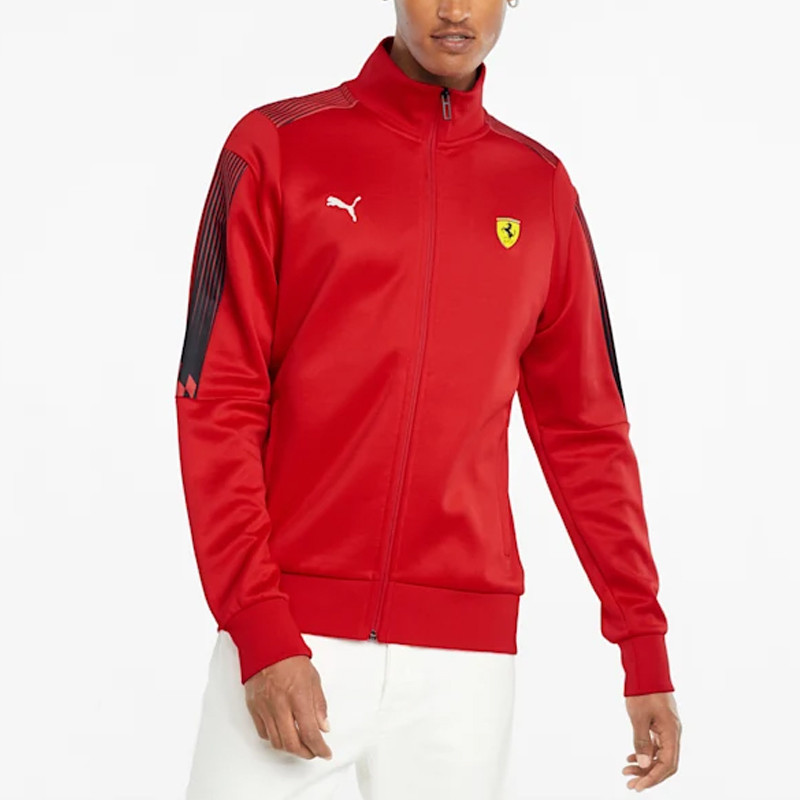 BAJU TRAINING PUMA Scuderia Ferrari Race T7 Track Jacket