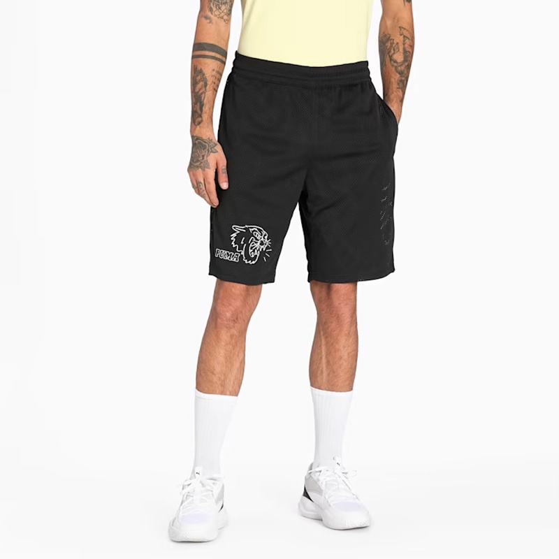 CELANA BASKET PUMA Practice Shorts