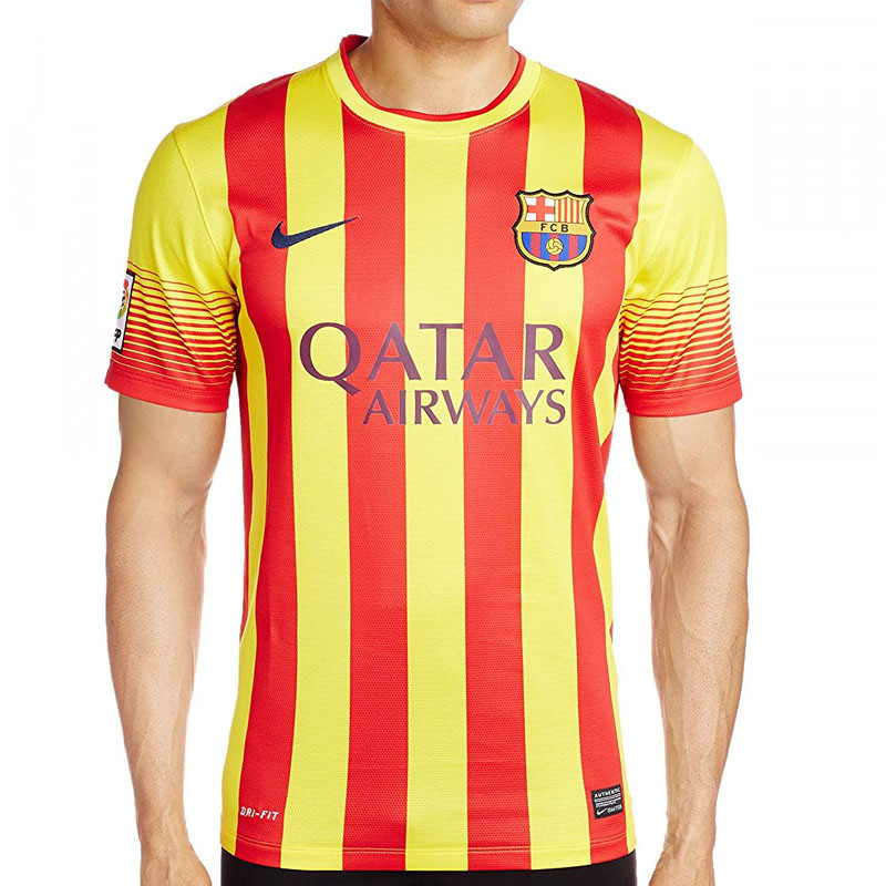 BAJU FOOTBALL NIKE FC Barcelona Boys Away Replica Jersey