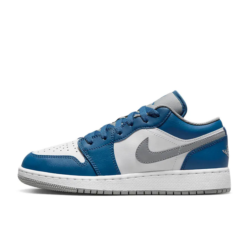 SEPATU BASKET AIR JORDAN AJ 1 Low GS French Blue