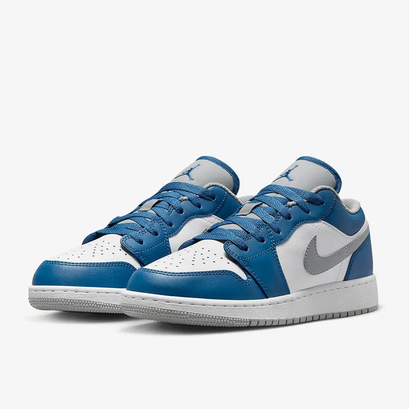 SEPATU BASKET AIR JORDAN AJ 1 Low GS French Blue