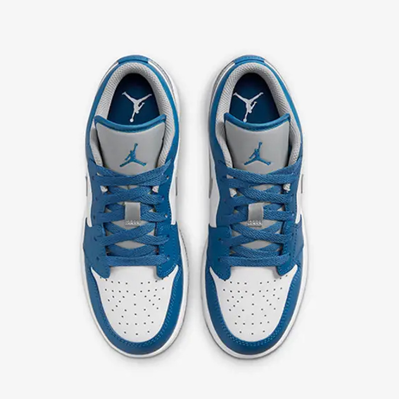 SEPATU BASKET AIR JORDAN AJ 1 Low GS French Blue