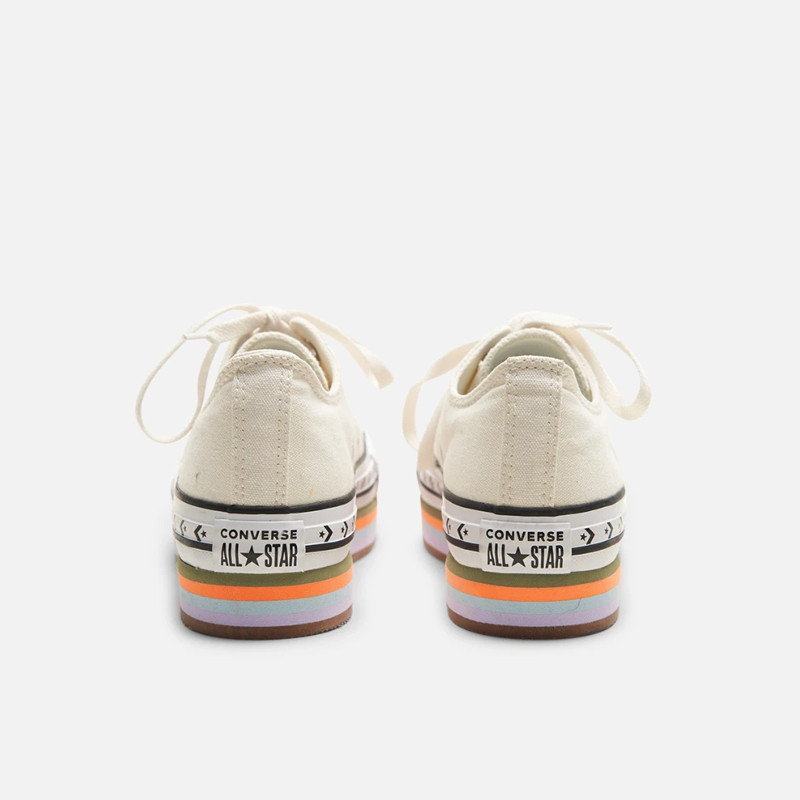 SEPATU SNEAKERS CONVERSE Wmns Chuck Taylor All Star Low Platform Print