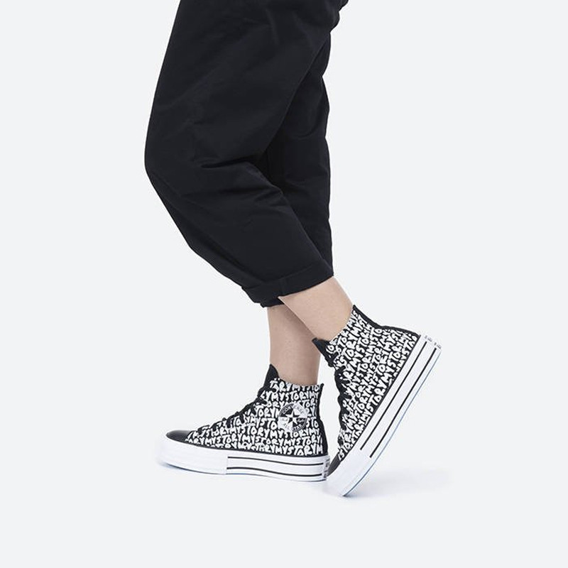 SEPATU SNEAKERS CONVERSE Wmns My Story Platform Chuck Taylor All Star High Top