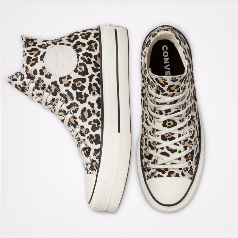 SEPATU SNEAKERS CONVERSE Archive Print Platform Chuck Taylor All Star