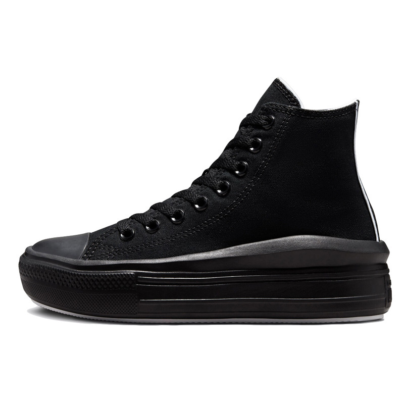 Sepatu Sneakers Converse Wmns Chuck Taylor All Star Move Hi Black