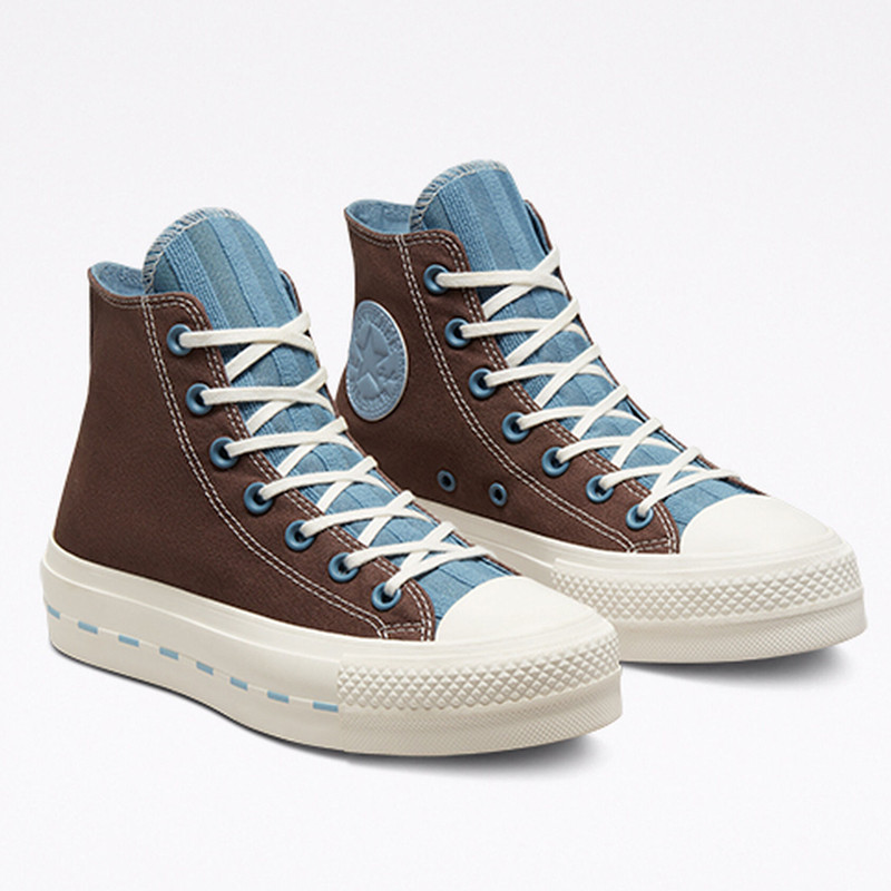 SEPATU SNEAKERS CONVERSE Chuck Taylor All Star Lift Platform Crafted Canvas