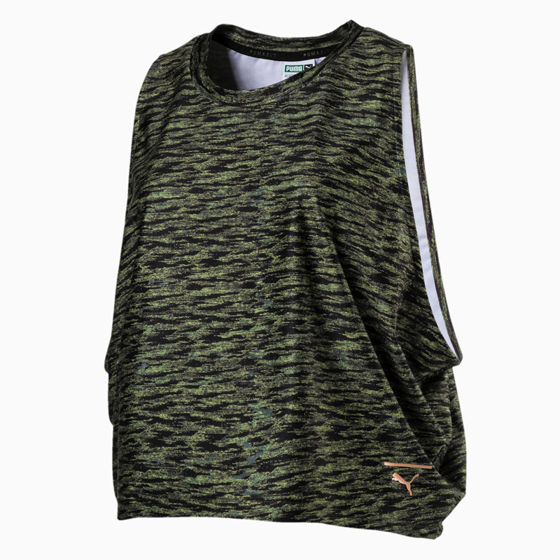 BAJU TRAINING PUMA Wmns AOP Velvet Rope Tank Top