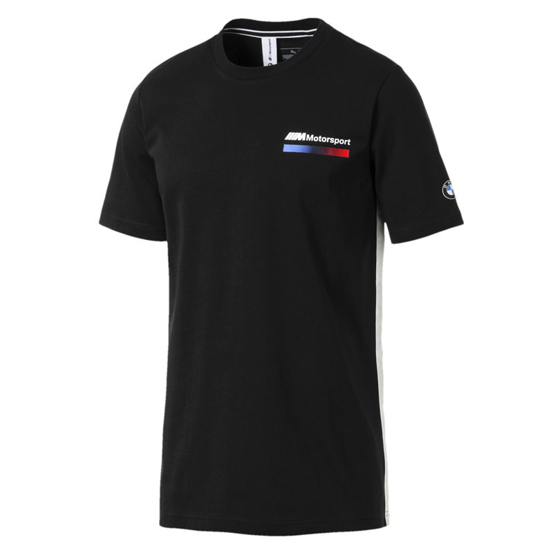 Baju Sneakers Puma Bmw Mms Life Graphic Tee Black
