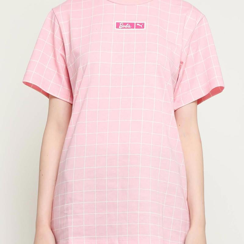 BAJU SNEAKERS PUMA Wmns X Barbie Tee