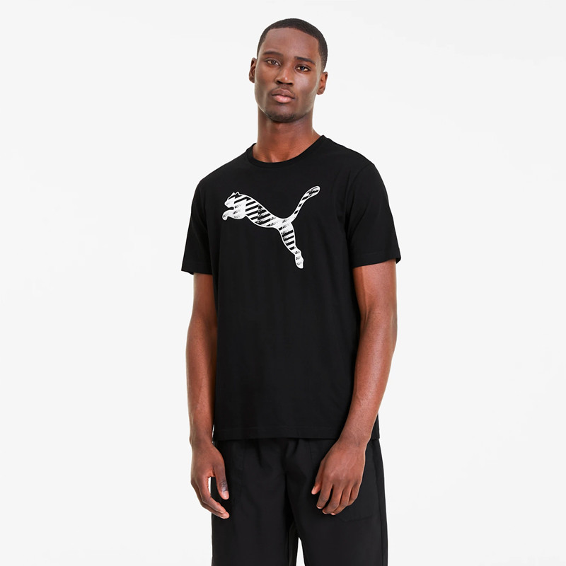 BAJU SNEAKERS PUMA Cat Brand Logo Tee