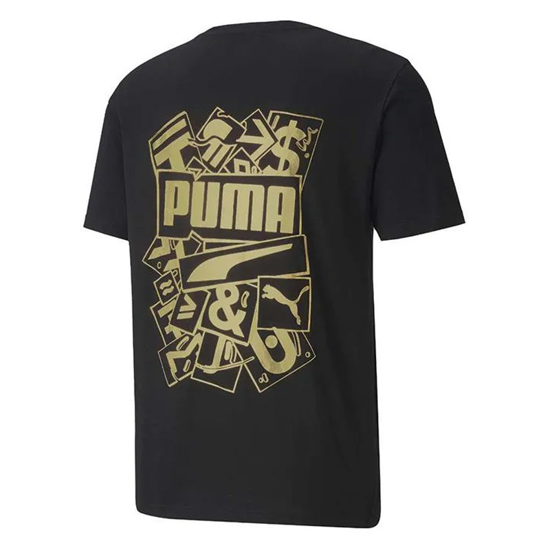 BAJU SNEAKERS PUMA Gold Foil Tee