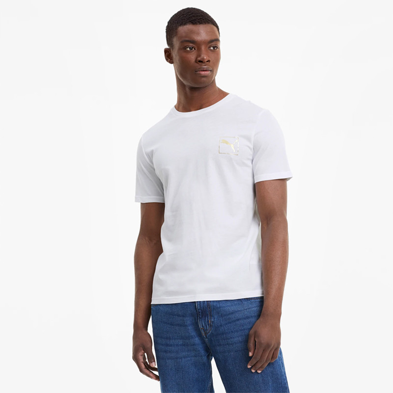 BAJU SNEAKERS PUMA Gold Foil Tee