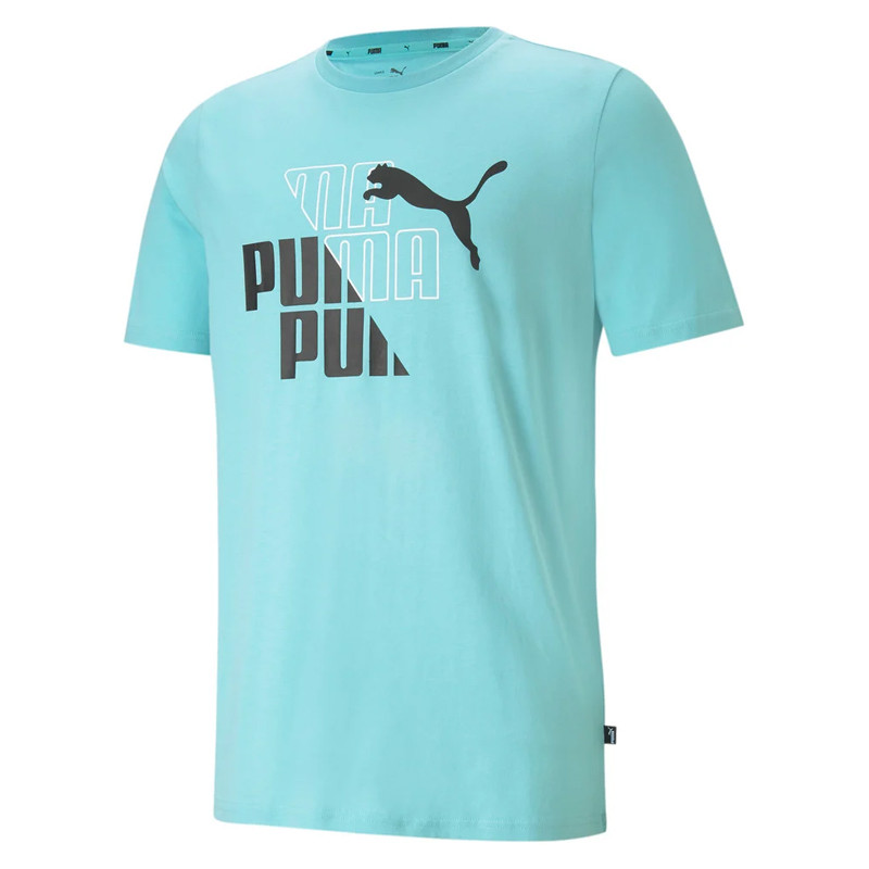 Baju Sneakers Puma Graphic Tee Angel Blue