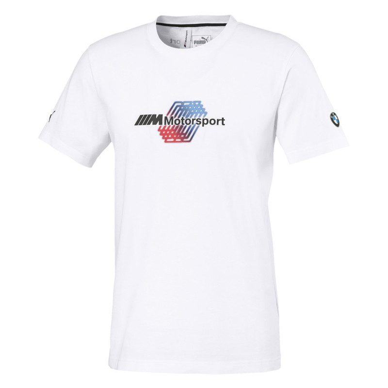 BAJU SNEAKERS PUMA Bmw Mms Logo Tee Plus