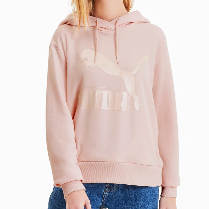 BAJU SNEAKERS PUMA Wmns Classics Logo Hoodie