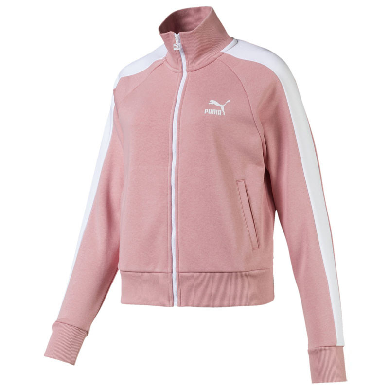 Pink Puma Track Suit Women Baju Sneakers Puma Wmns Classics T7