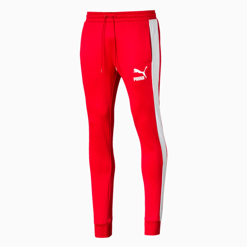 CELANA TRAINING PUMA Iconic T7 Knitted Track Pants