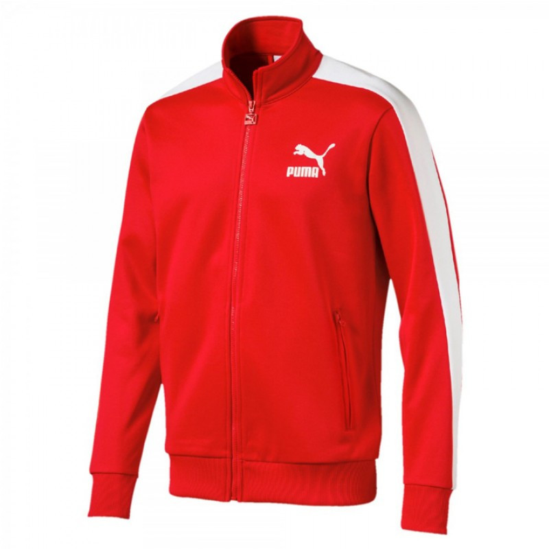 Jual BAJU LARI Pria PUMA Archive T7 Track Jacket Red Original | Termurah di  Indonesia | Ncrsport.com