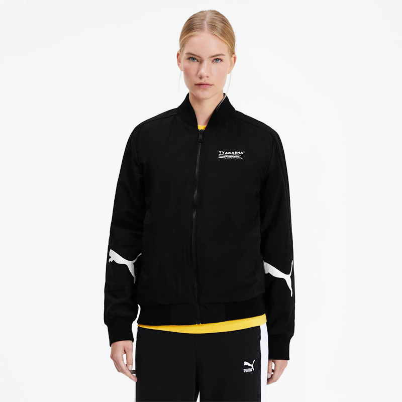 BAJU SNEAKERS PUMA X Tyakasha Woven Bomber Jacket