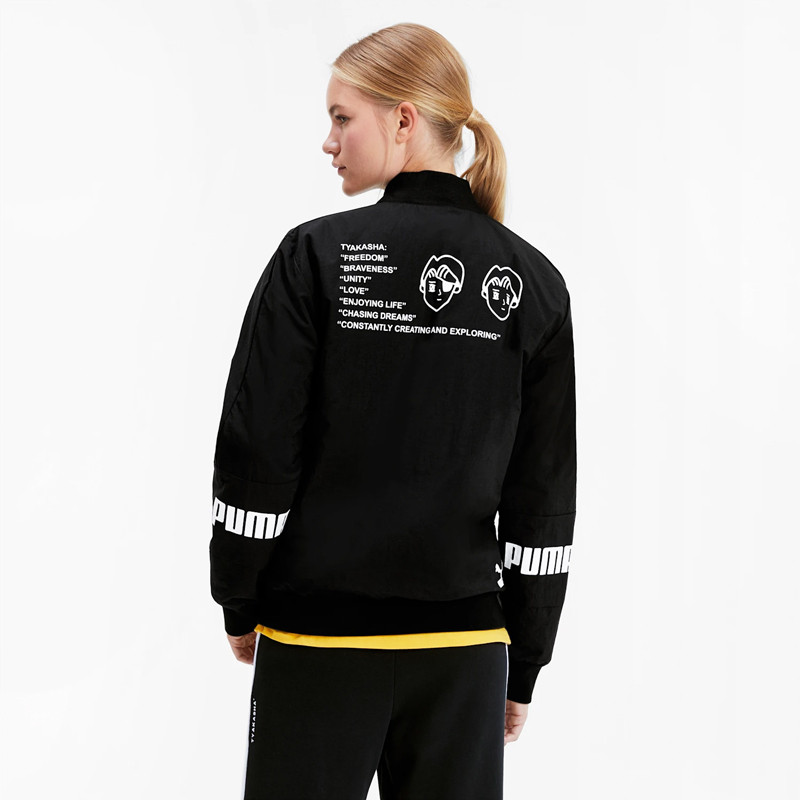 BAJU SNEAKERS PUMA X Tyakasha Woven Bomber Jacket