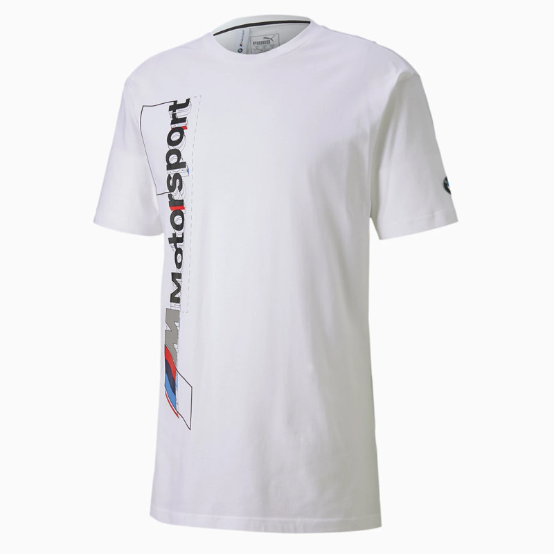 BAJU SNEAKERS PUMA BMW M Motorsport Logo Tee