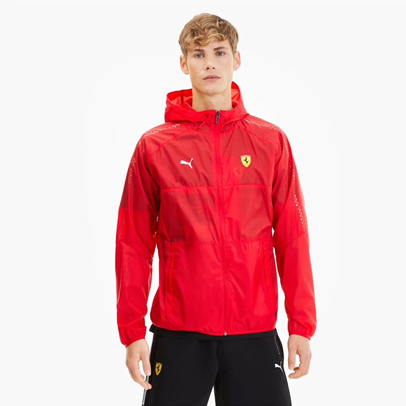 BAJU LARI PUMA Scuderia Ferrari T7 City Runner Jacket