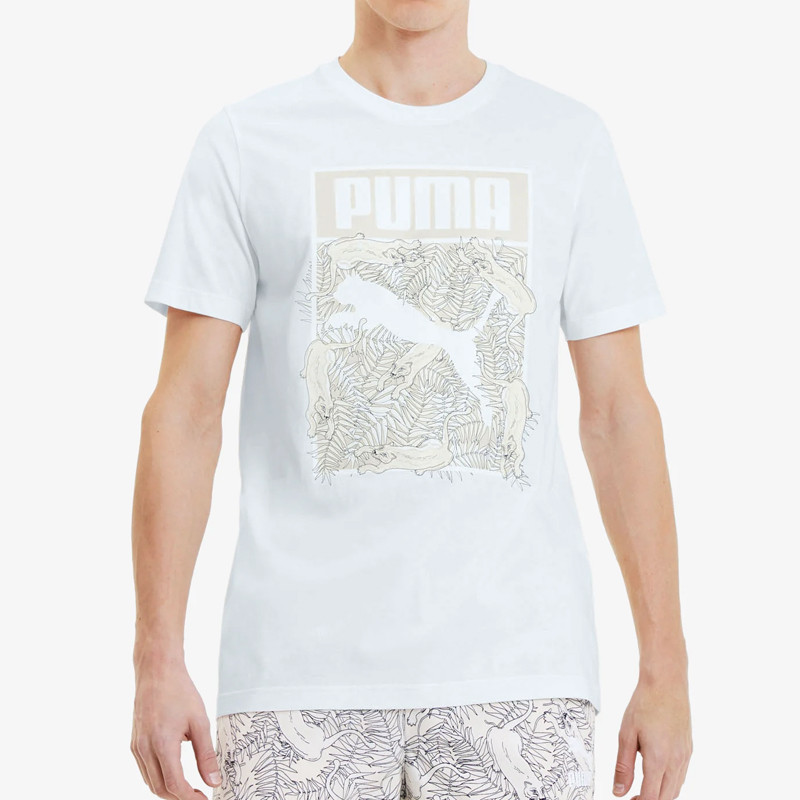 BAJU SNEAKERS PUMA Logo Fill Tee
