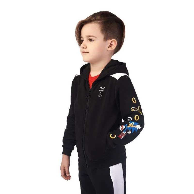 BAJU SNEAKERS PUMA X Sonic Hooded Boys' Sweat Jacket